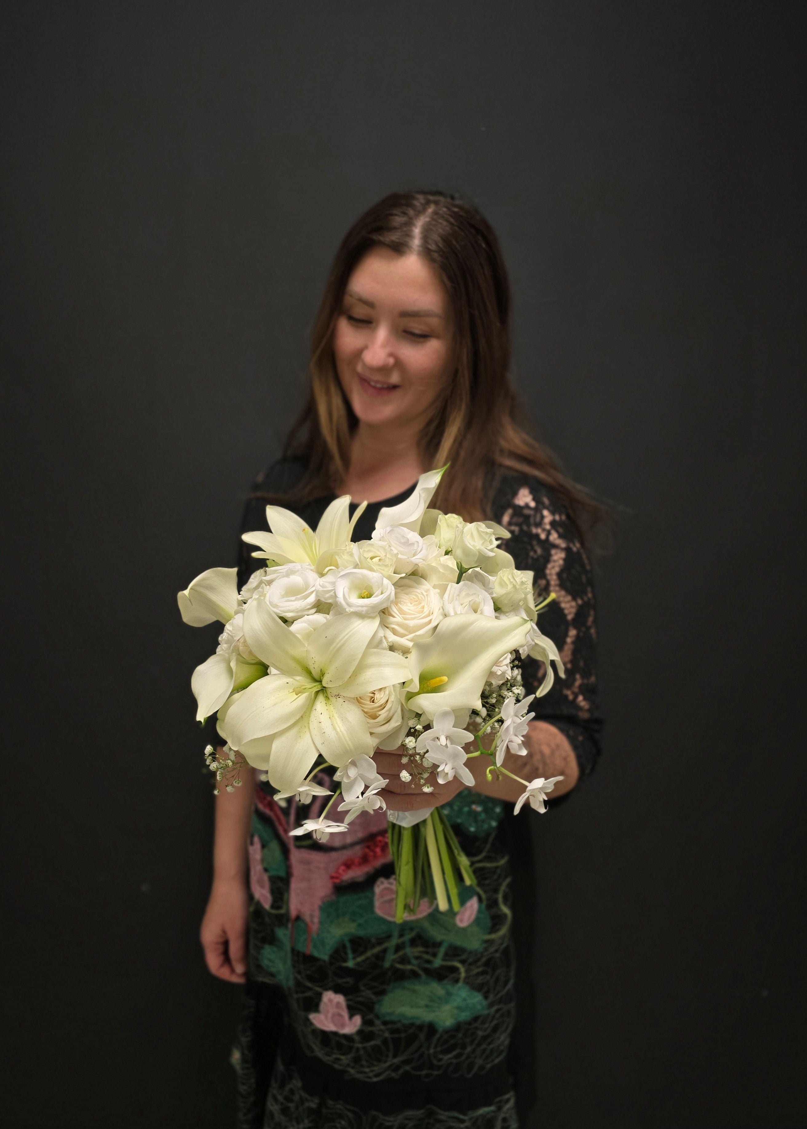 bridalbouquetwhitecallalilyros