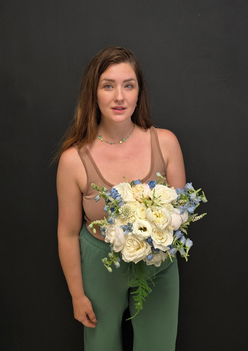 Something Blue Bridal Bouquet