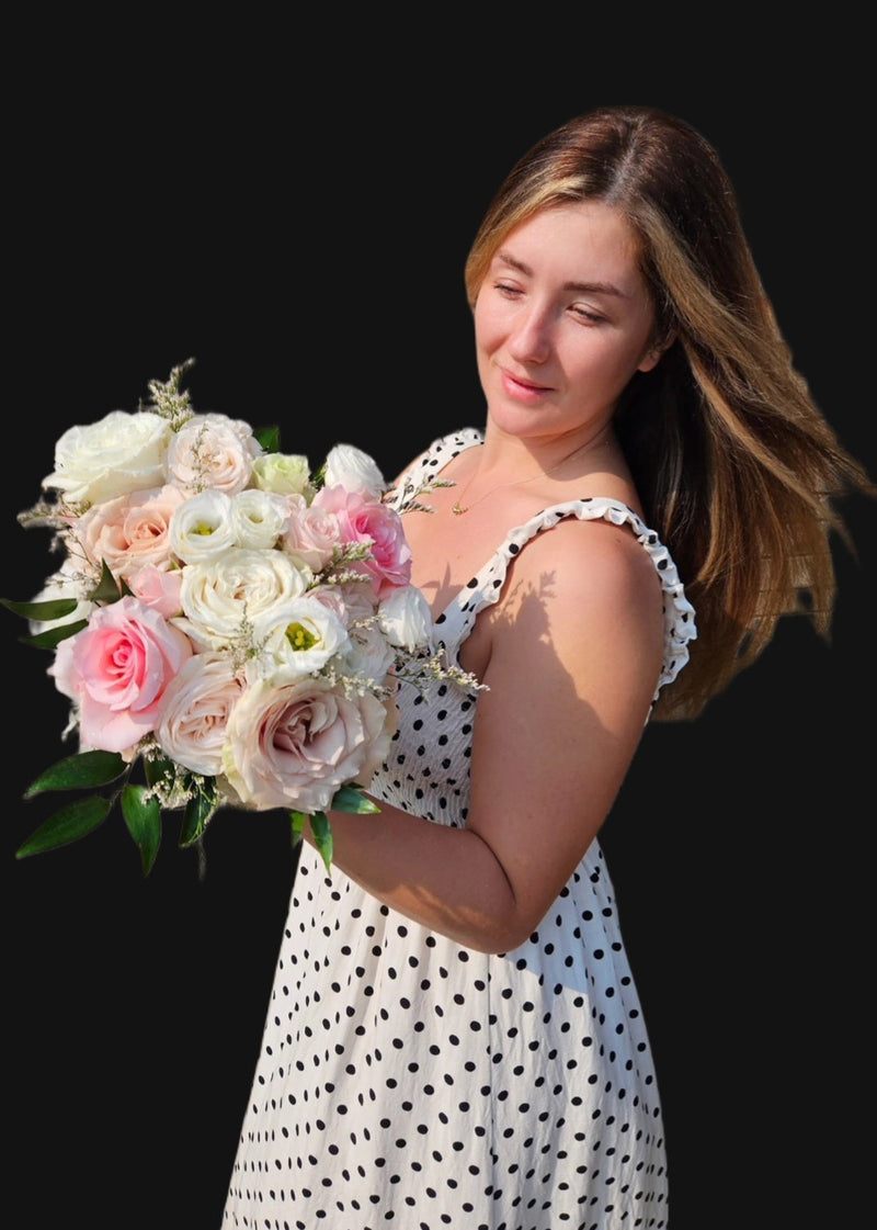 Gentle Pink Bridal Bouquet