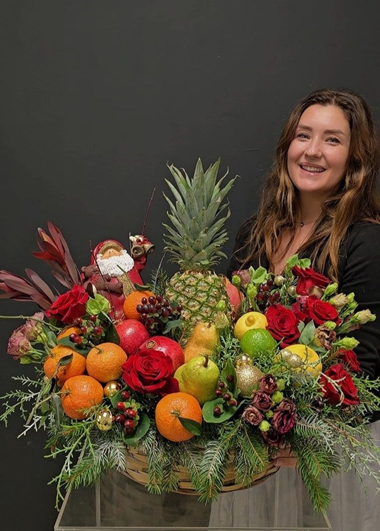 Fabulous Fruit & Flower Basket